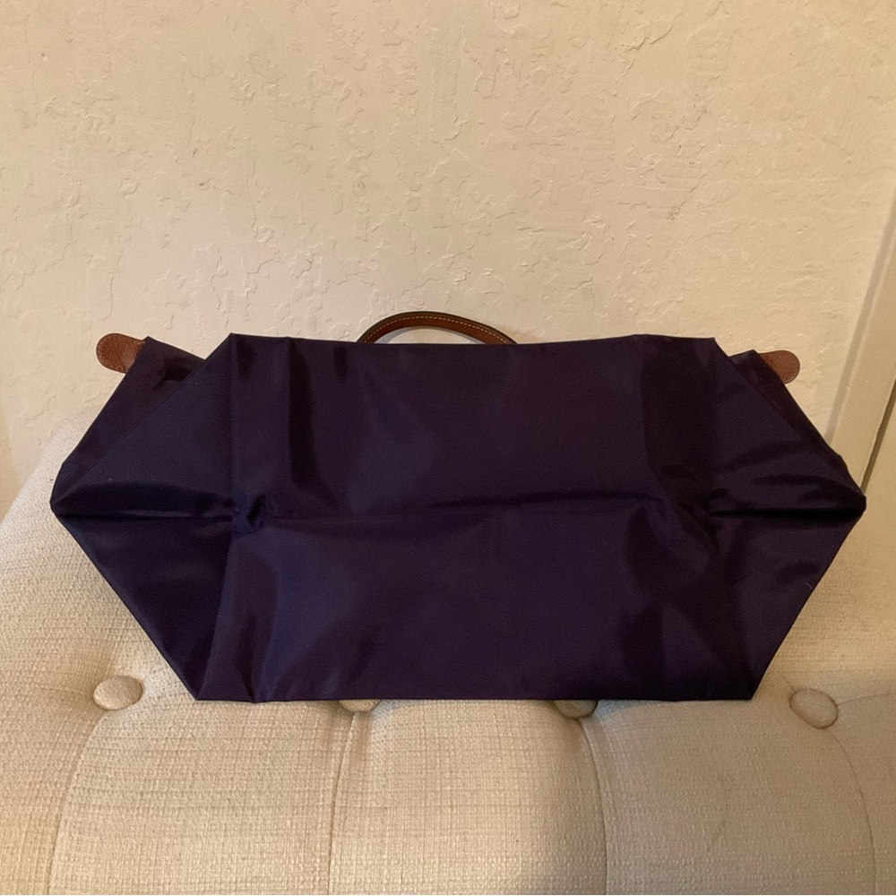 Longchamp Purple Le Pliage Tote - Picture 4 of 5